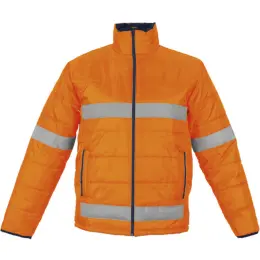 Henli Puffer Hi Vis Orange